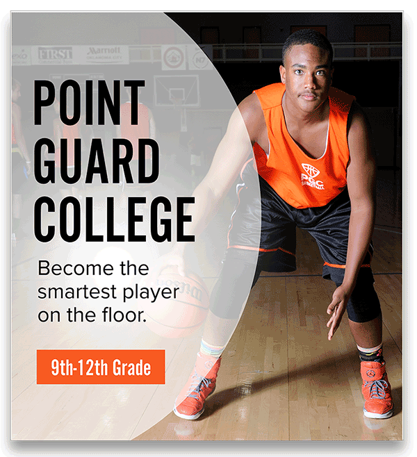 Point Guard College Basketball Camp