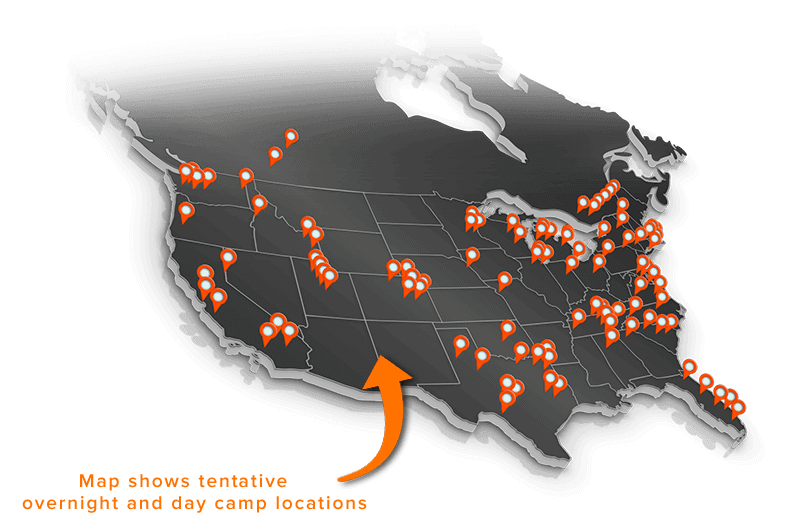PGC Tentative Camp Locations